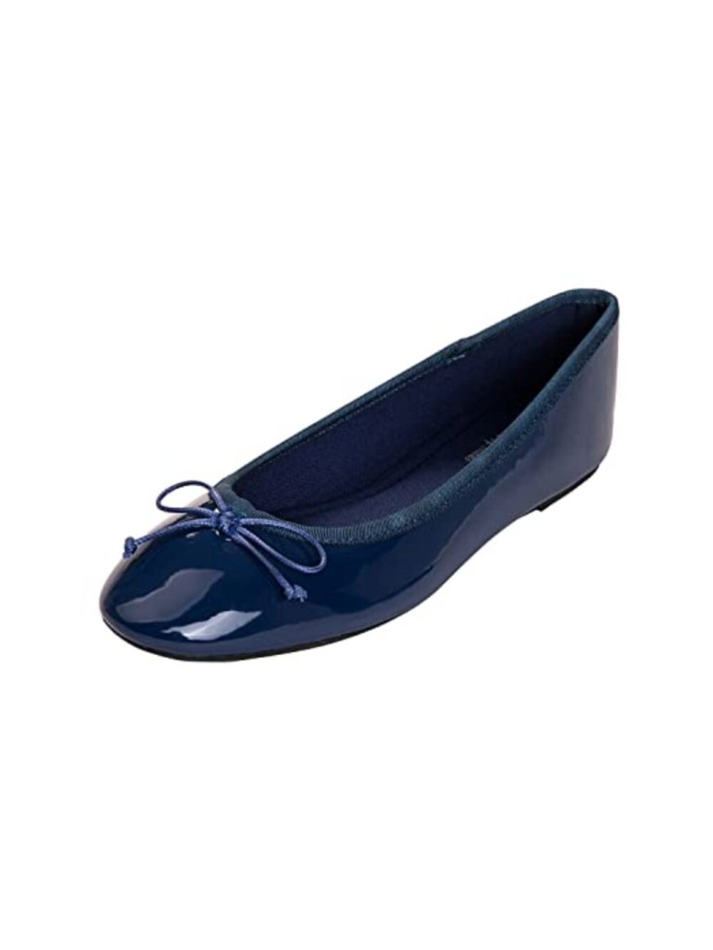 Womens Sparkle Memory Foam Ballet Flats Glitter Comfort Slip On Shoes
